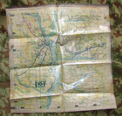 SADF - Operational Map ( Ops Hooper ) Period Piece
