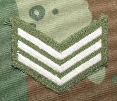 Rhodesia - Army Rank Stripes