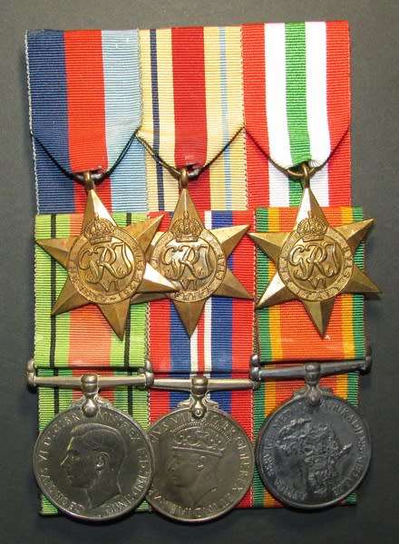 Full Size World War Two Group of 6: C318570 V.J Mitchell