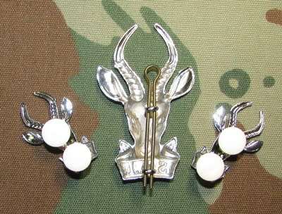 SADF - Infanry Cap and Collar Set