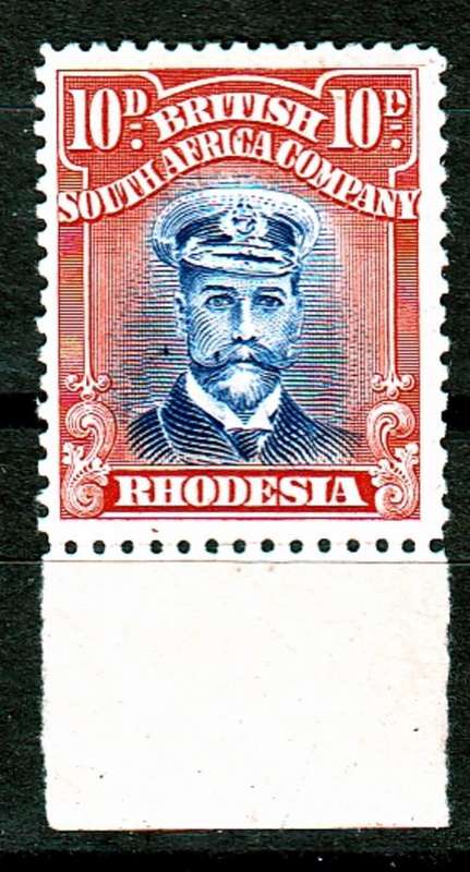 DIE III PERF 14 DOUBLE PLATES - 10D SHADES VERY FINE MINT