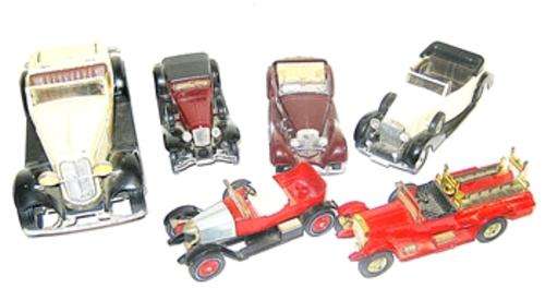 Collection of 6 Vintage Die Cast Models - Matchbox and Sollido