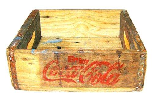 Very Old Coca Cola Wooden Crate