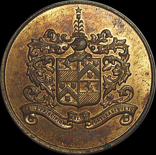 1934 Royal visit medallion to commemorate the visit of HRH Prince George to Durban in March 1934