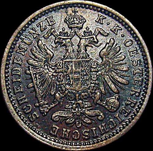 Austria 1891 One Kreuzer in Mint State Condition ( Uncirculated )