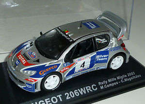 Rally Car Collection - Peugot 206WRC - Rally Mille Miglia 2003