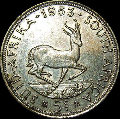 Proof - 1953 Union of South Africa Silver Crown