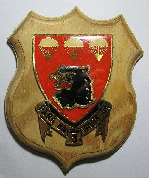 SADF 3 Para BN Commemorative Plaque