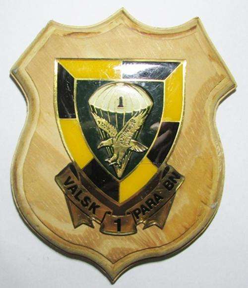 SADF 1 Para BN Commemorative Plaque