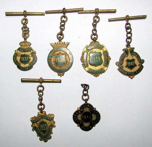 Collection of 6 Well Made Badges from the 1930's and 40's