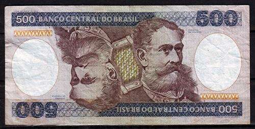 Brasil 500 Cruzados Note