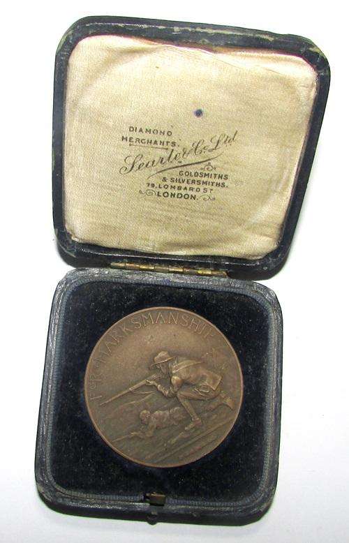 1922 Country Life Shooting Medallion - Boxed