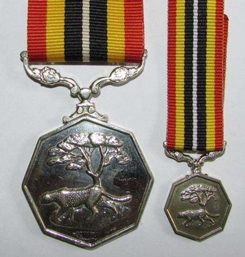 SADF - Full Size Southern Africa Medal with Miniature