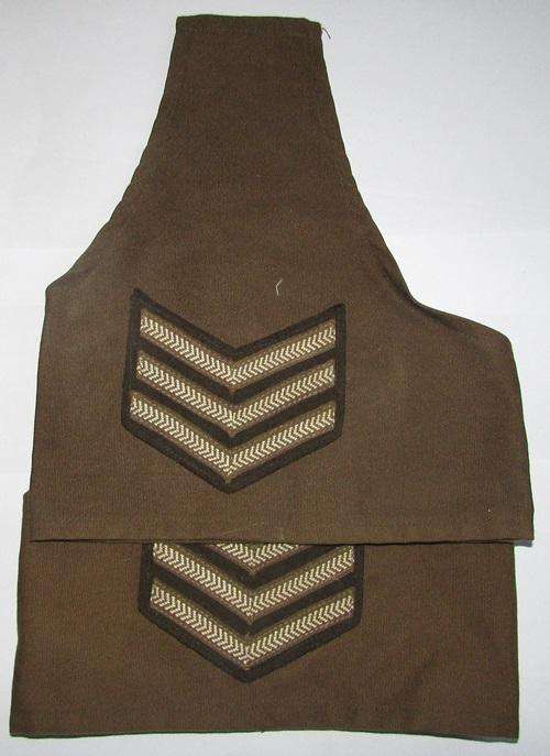 SADF - Army Sergeant Rank Slip on Pair