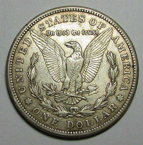 United States - 1921 "S" Morgan Dollar - Silver