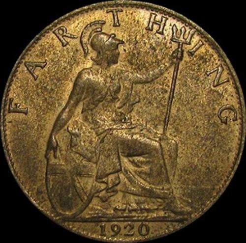 Great Britain - 1926 Farthing - Nice Coin