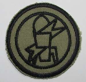SANDF -  Embroided EOD Badge
