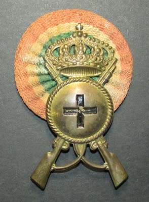 Italy - Italian WW2 Facist Pith Helmet Badge
