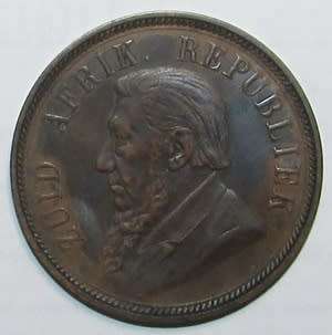 1898 ZAR Brown Penny