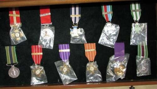 Rhodesia Full Size Set Number 63/500 -The Livingston Mint Rhodesian Honours and Awards
