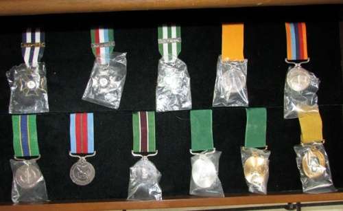 Rhodesia Full Size Set Number 63/500 -The Livingston Mint Rhodesian Honours and Awards