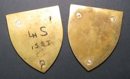 SADF - 1 SA Infantry Shoulder Flash Pair