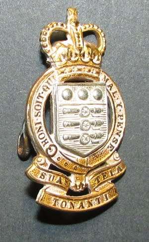 British Ordnance Cap Badge