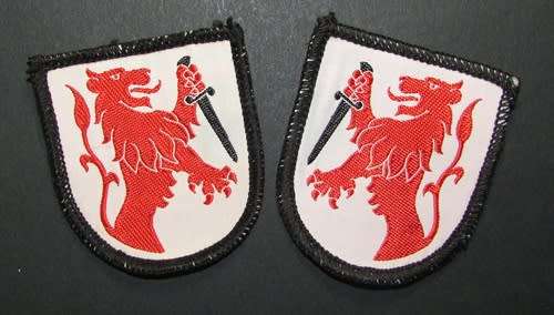 SADF - Koeberg Commando Cloth Flash Pair