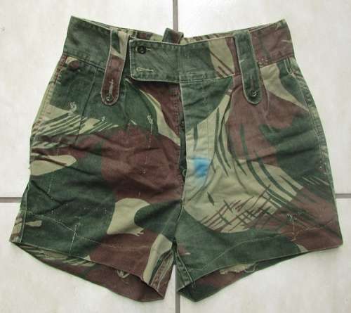 Rhodesia - Camo Shorts ( Modified Long Trousers )
