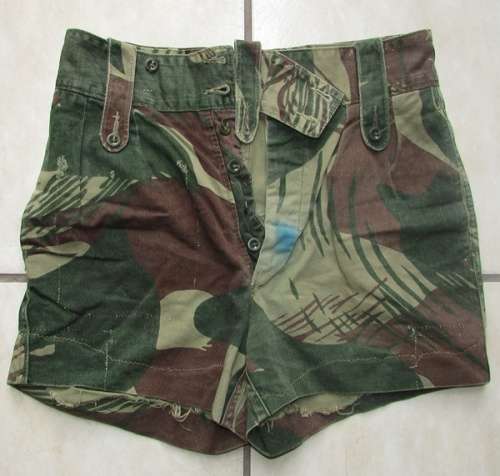 Rhodesia - Camo Shorts ( Modified Long Trousers )