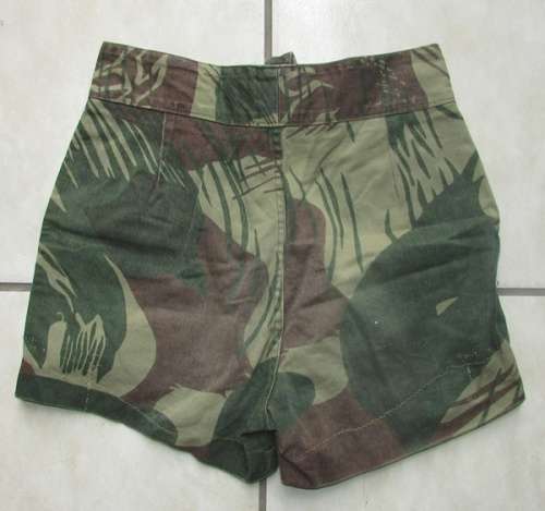 Rhodesia - Camo Shorts ( Modified Long Trousers )