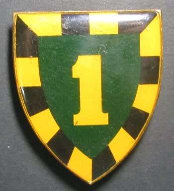 SADF - 1 SA Infantry Shoulder Flash