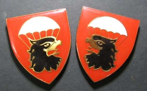 SADF - 44 Parachute HQ Shoulder Flash Pair