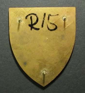 SADF - 3 SA Infantry Shoulder Flash ( Rare Yellow Type - 1st Issue ) Owen F174
