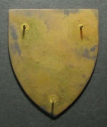 SADF - Infantry School Shoulder Flash ( Rare Yellow Type - 1st Issue )