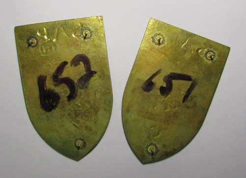 SA Dog Unit Shoulder Flash Pair ( Green )