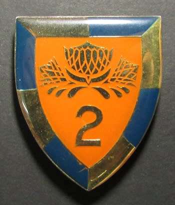 SADF - 2 SSB Shoulder Flash