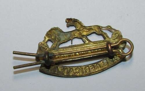 World War Two Era: Natal and OFS 2ND South African Infantry Cap Badge