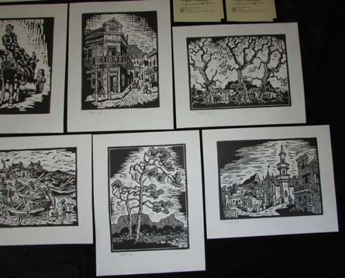 Very Nice Gregoire Boonzaier Lot - Hand Signed in Pencil