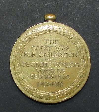 Full Size World War One Victory Medal to:PTE. R.C.Carter 1ST SAI