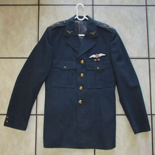 SADF - Air Force Tunic to:LT Colin Brits 4 Squadron RIP