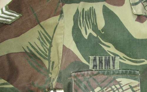 Rhodesia - Longsleeve Camo Shirt by Statesman ( Very Good Condition )