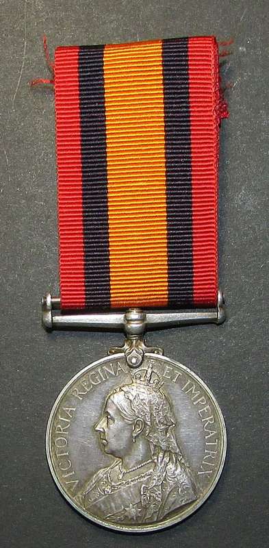 Full Size QSA Medal to: 29601 Clr.Sergt: R.Scaddon.Rand Rifles