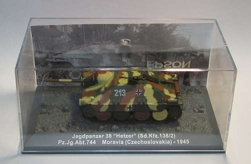 Tank Model in Protective Dome Case
