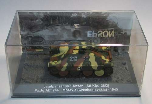 Tank Model in Protective Dome Case