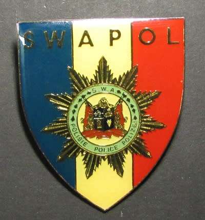 SADF - SWA Police Shoulder Flash