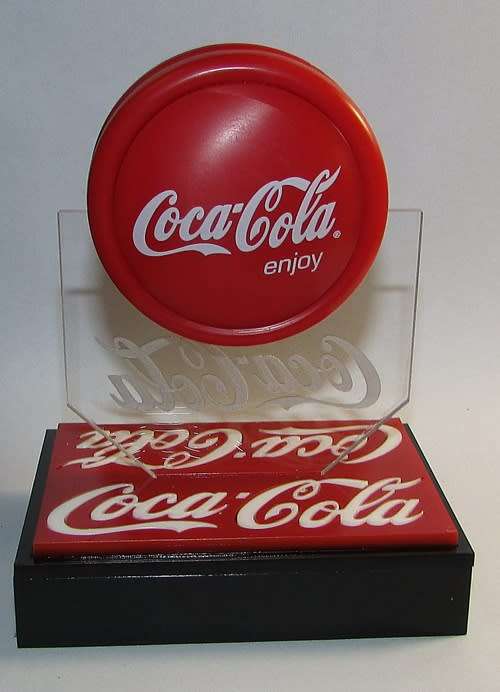 " Coca-Cola " Yo-Yo in Custom Display Case