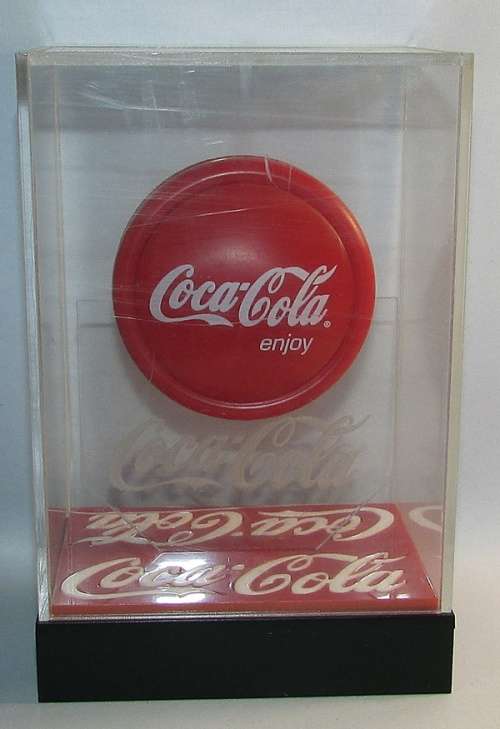 " Coca-Cola " Yo-Yo in Custom Display Case