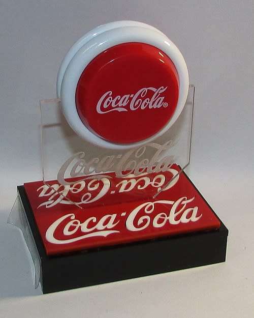 " Coca-Cola " Yo-Yo in Custom Display Case
