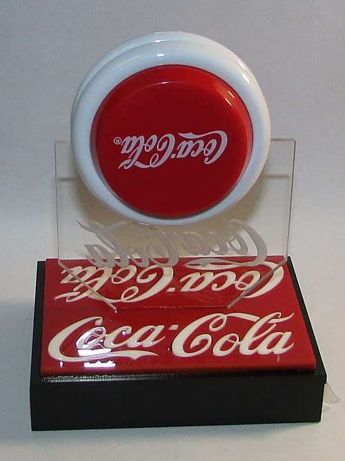 " Coca-Cola " Yo-Yo in Custom Display Case